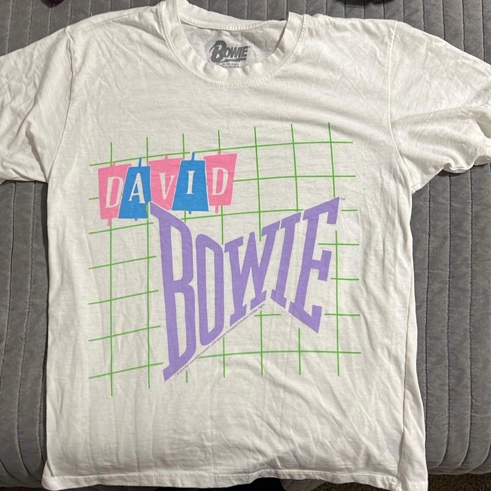 A David Bowie shirt